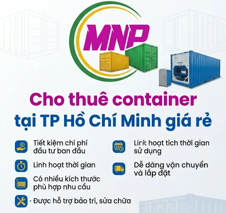 cho thu&ecirc; container tại HCM gi&aacute; rẻ