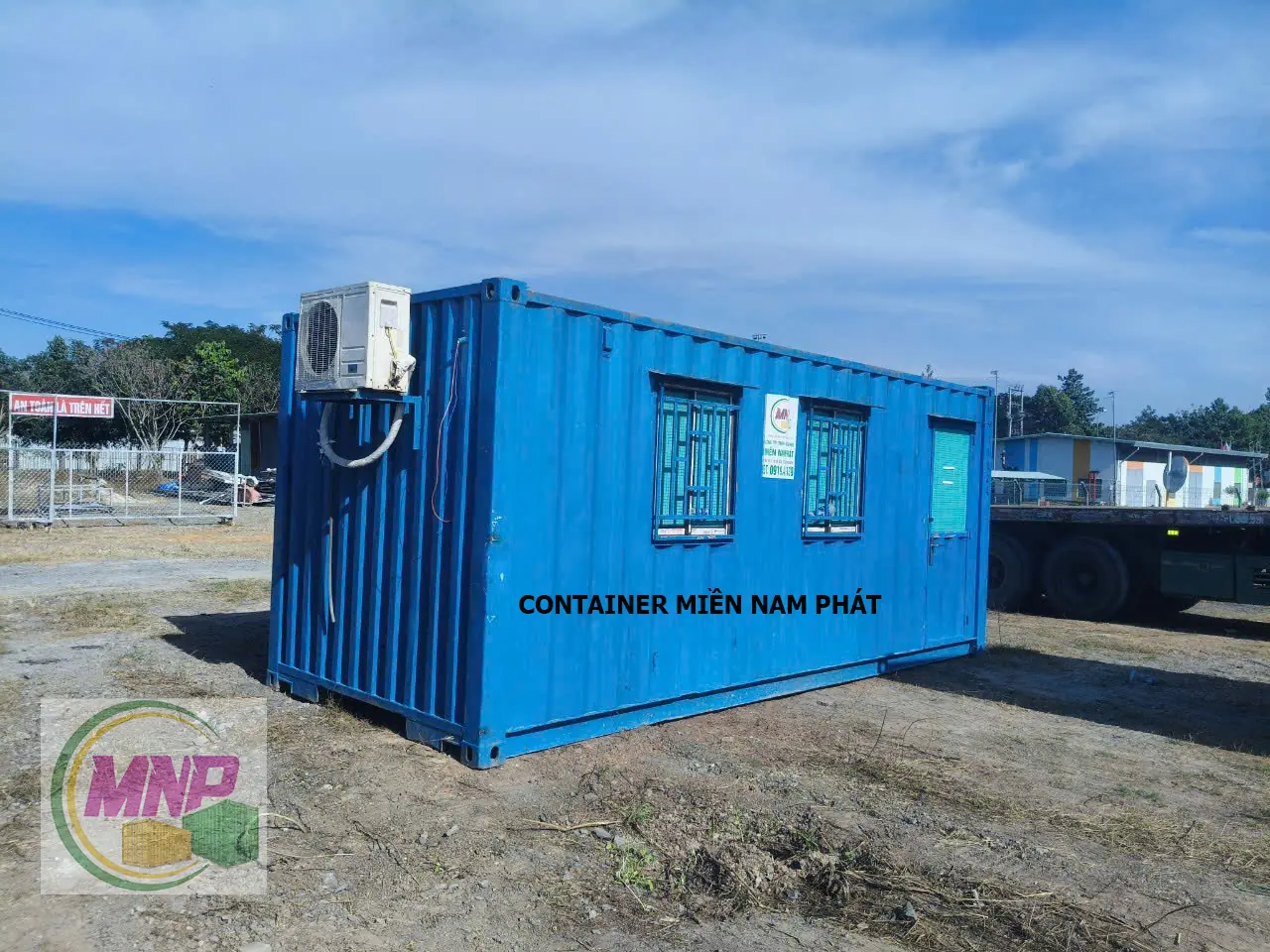 cho thu&ecirc; container tại Long An
