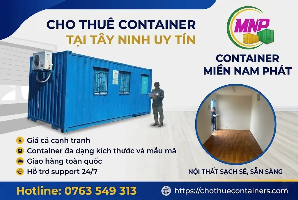 Cho Thu&ecirc; Container T&acirc;y Ninh