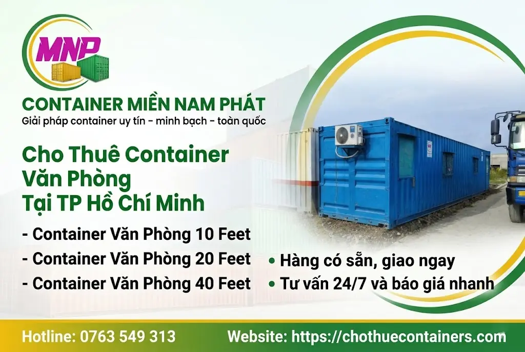 cho thue container van phong ho chi minh