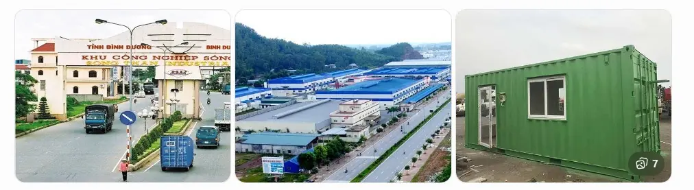 Cho Thuê Container KCN Sóng Thần 1 Bình Dương