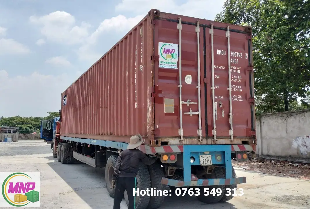 container kho 40 feet cho thu&ecirc;