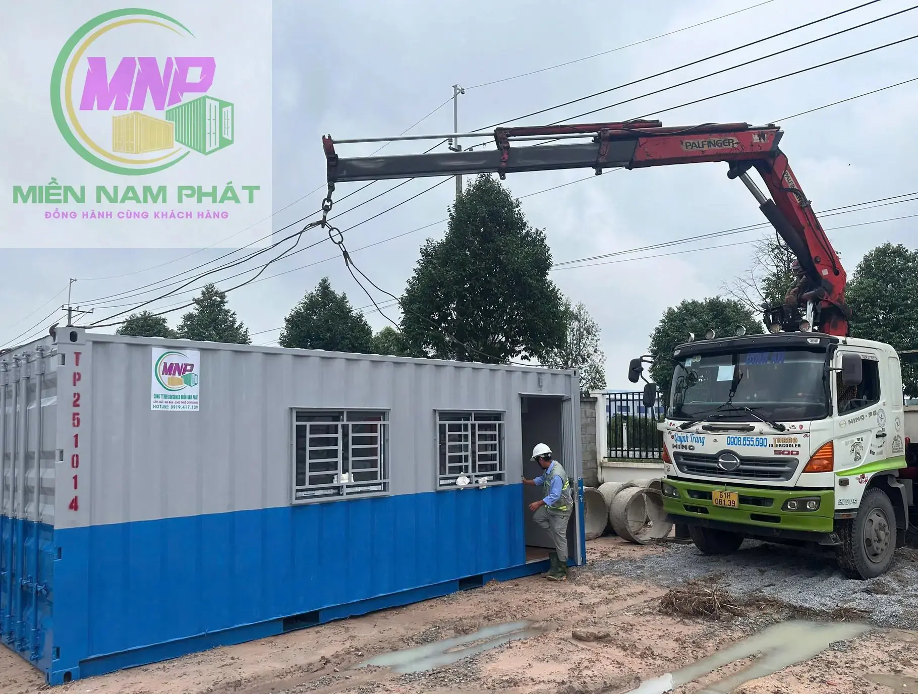 container văn ph&ograve;ng cho thu&ecirc; long an