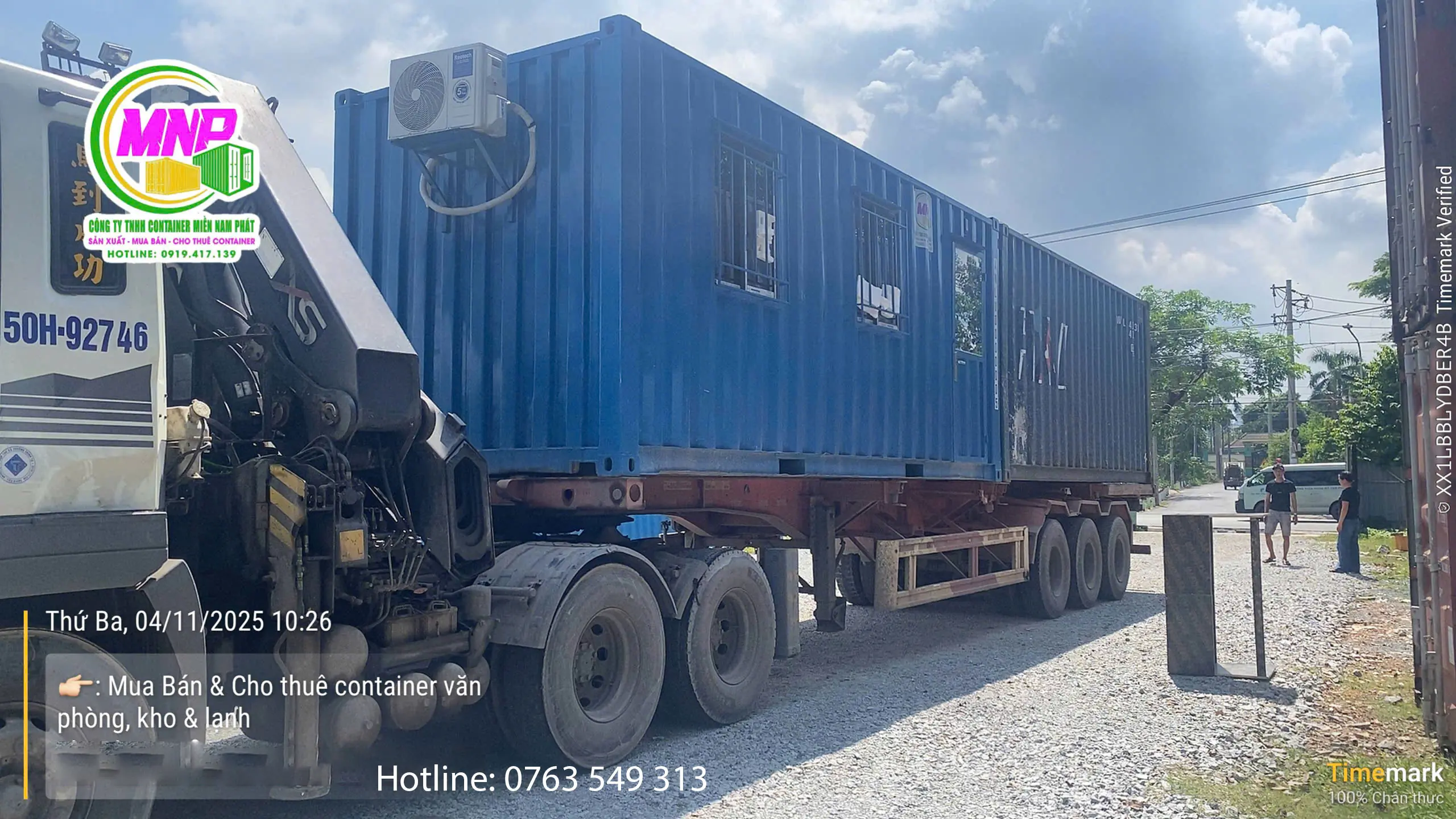 Cho Thu&ecirc; Container Tại KCN &Ocirc;ng K&egrave;o
