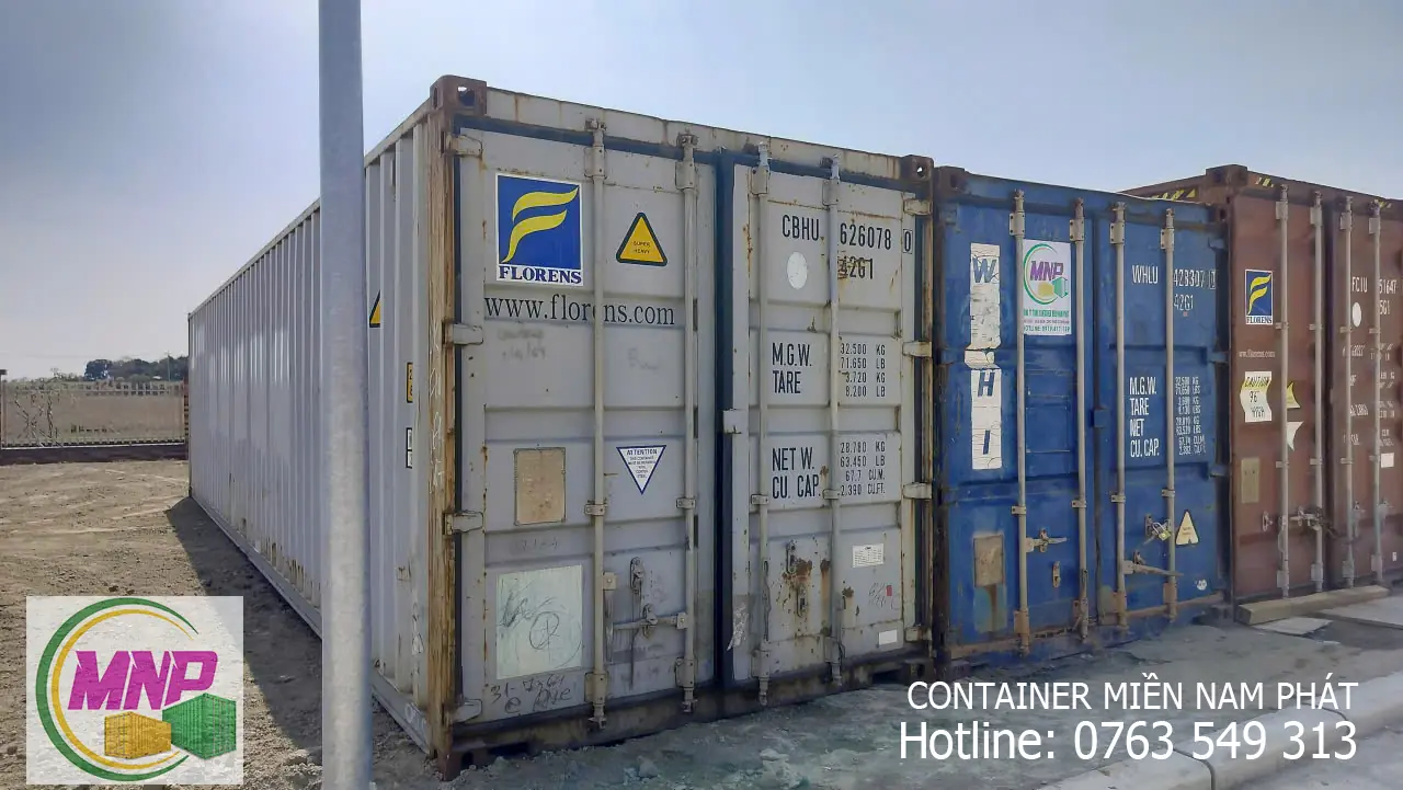 Cho Thu&ecirc; Container Tại KCN Hải Sơn Long An