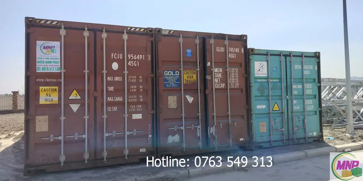 Cho Thu&ecirc; Container Tại KCN Giang Điền Đồng Nai